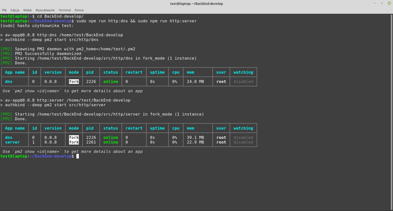 Thanks to our own DNS and HTTP/S server we have control of network traffic.