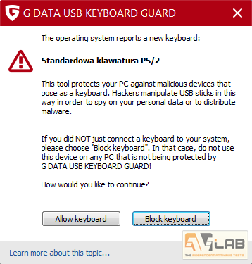 g data keyboard guard 41