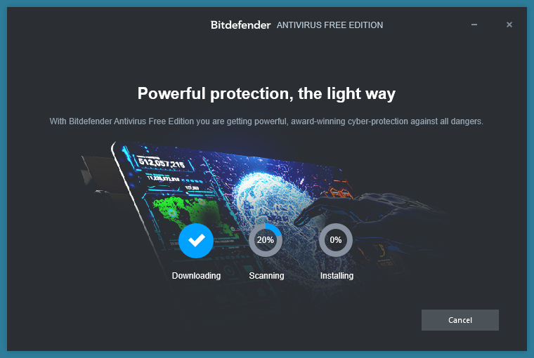 Bitdefender Antivirus Free Edition 27.0.20.106 for windows instal