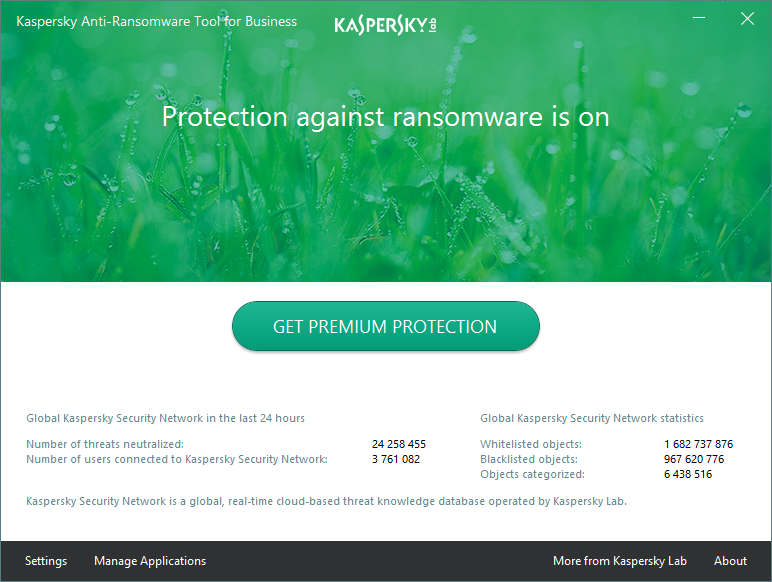 Kaspersky Anti Ransomware Tool 1