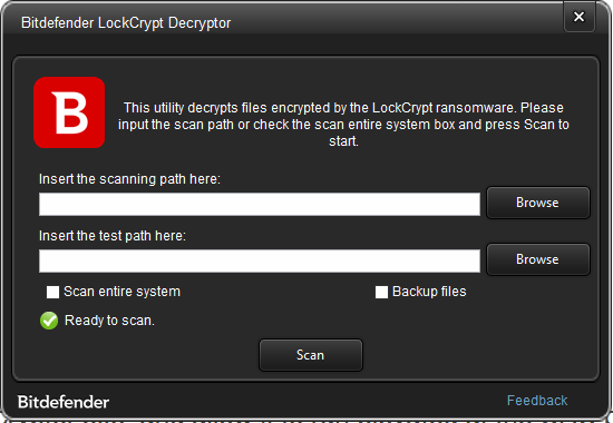 Bitdefender LockCrypt Decryptor