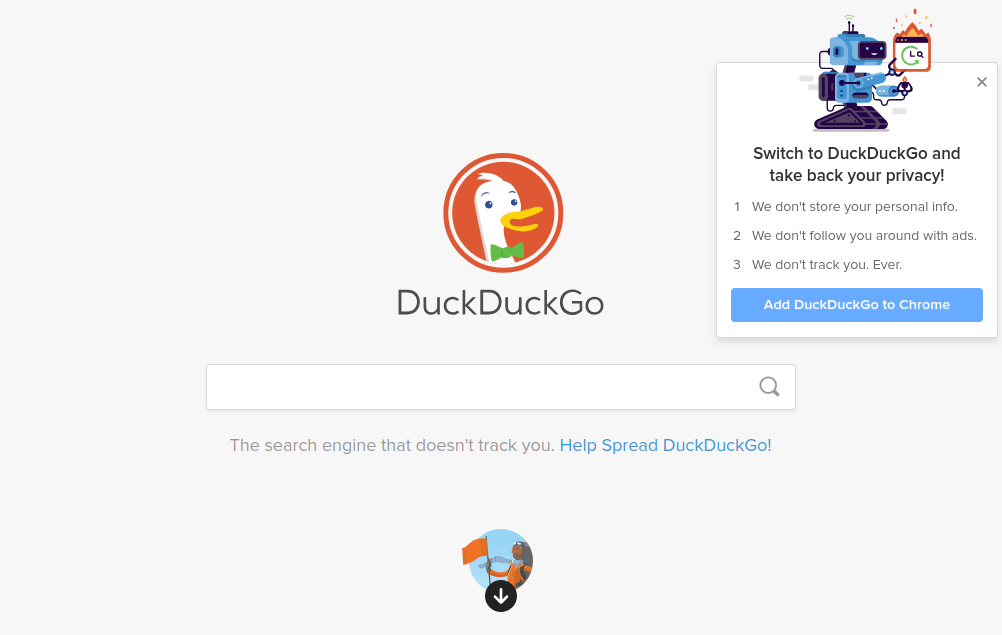 DuckDuckGo wyszukiwarka