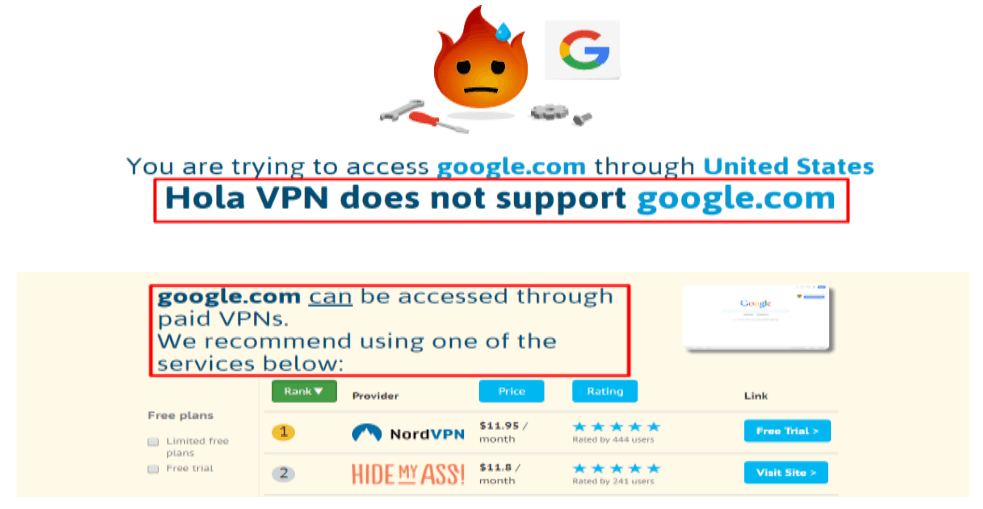 Hola VPN 