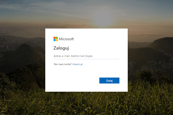 Luki w systemie logowania Microsoftu