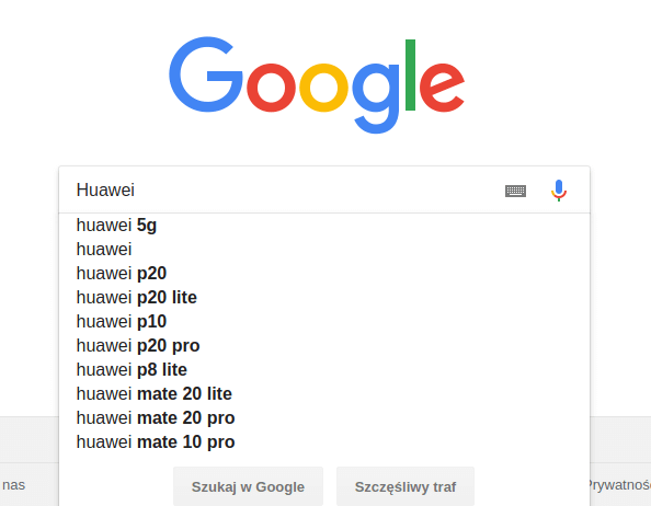 Huawei w Google