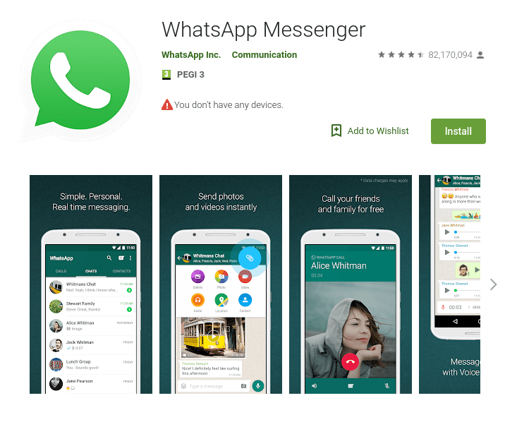 WhatsApp bug?