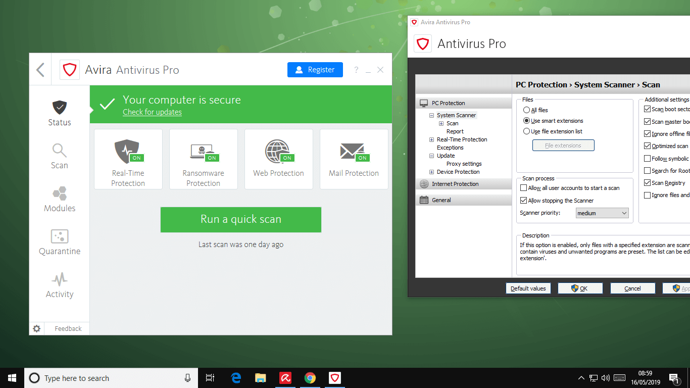 dl avira antivirus