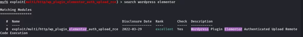 metasploit - hackowanie wordpress