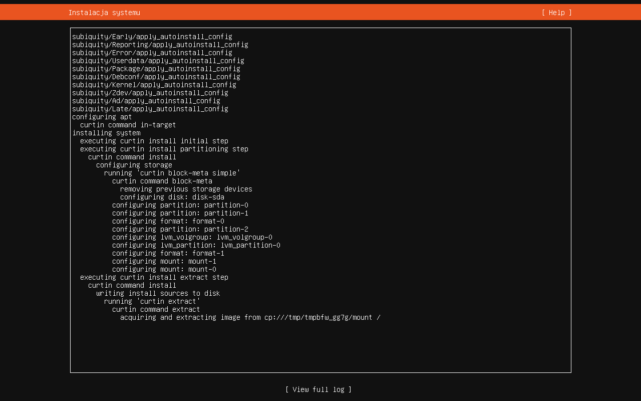 Instalacja Ubuntu Server 24.04.