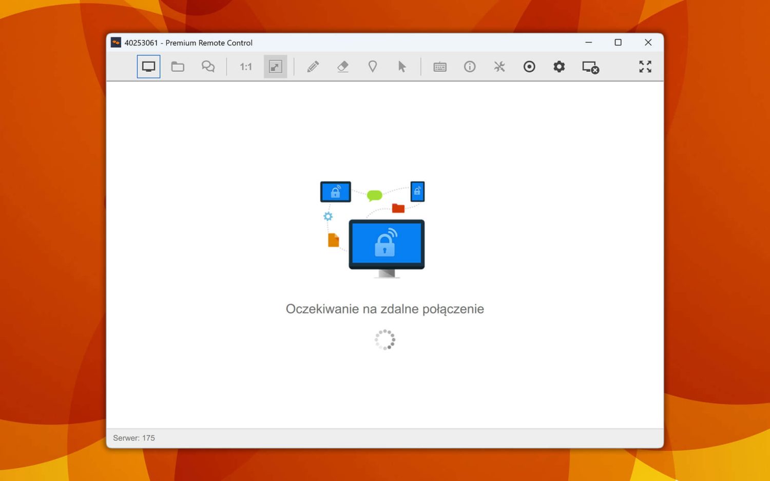 Avast Business Security ekran admin remote control