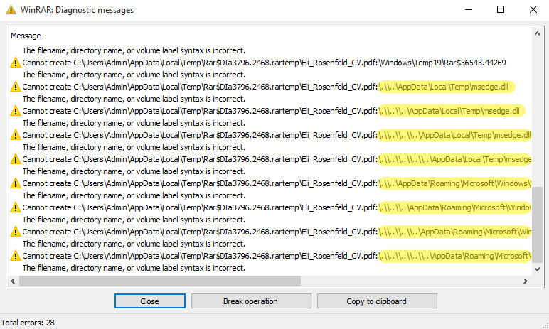 Uwzględnij WinRAR w swojej analizie ryzyka – realizowane są aktywne kampanie wykorzystujące lukę CVE-2025-8088