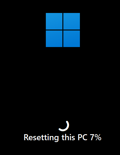 reset windows